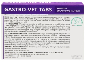 GASTRO-VET FAST TABS (60TABL.)