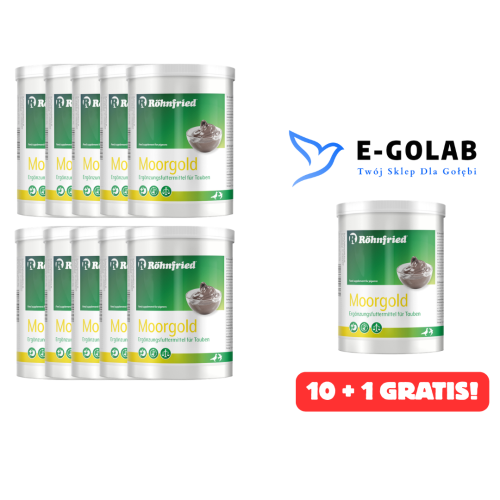 Moorgold 1KG koncentrat bagienny 10 + 1 GRATIS